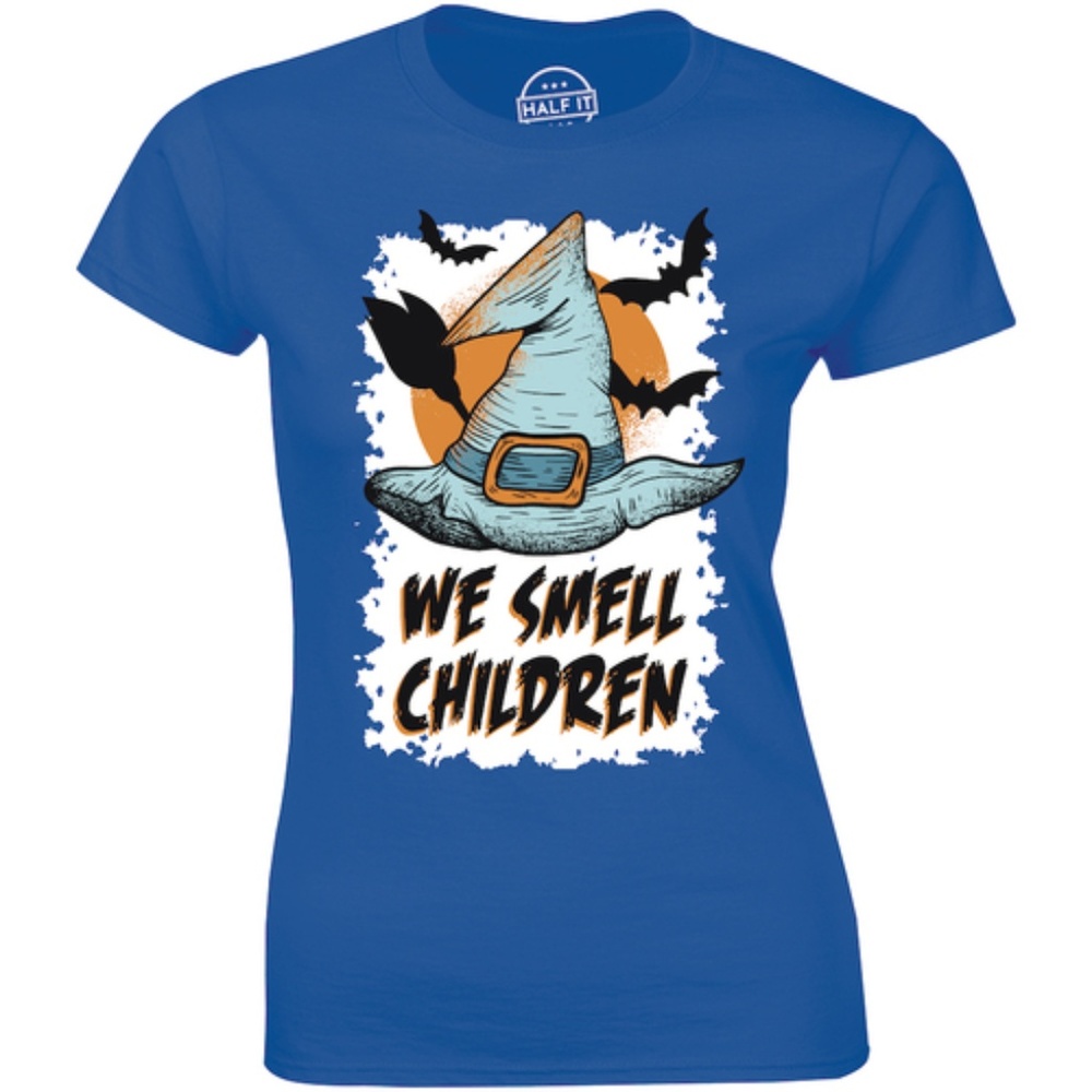 We Smell Children Funny Halloowen Party T-shirt